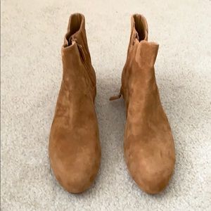Cole Haan suede booties. NWOT.